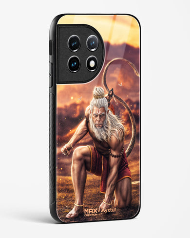 Hanuman Bajrangbali [MaxCreation] Glass Case Phone Cover (OnePlus)