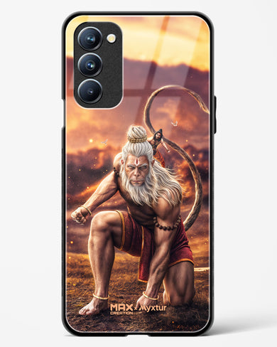 Hanuman Bajrangbali [MaxCreation] Glass Case Phone Cover (Oppo)