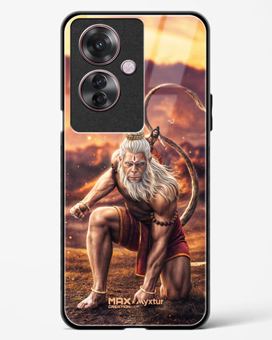 Hanuman Bajrangbali [MaxCreation] Glass Case Phone Cover (Oppo)