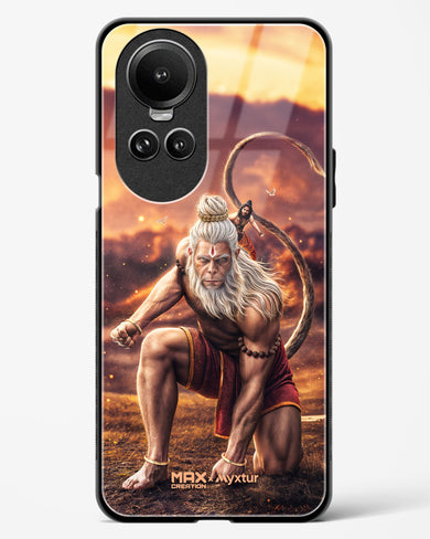 Hanuman Bajrangbali [MaxCreation] Glass Case Phone Cover (Oppo)