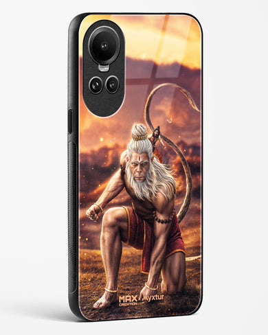 Hanuman Bajrangbali [MaxCreation] Glass Case Phone Cover (Oppo)