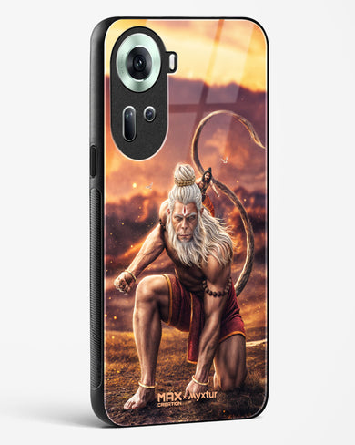 Hanuman Bajrangbali [MaxCreation] Glass Case Phone Cover (Oppo)