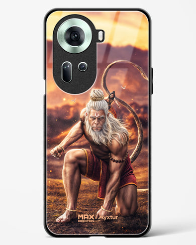 Hanuman Bajrangbali [MaxCreation] Glass Case Phone Cover (Oppo)