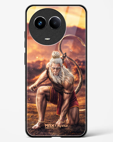 Hanuman Bajrangbali [MaxCreation] Glass Case Phone Cover (Realme)