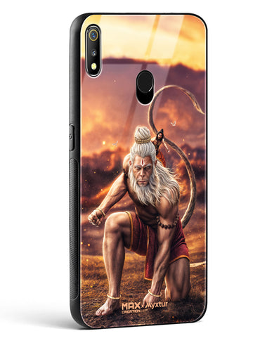 Hanuman Bajrangbali [MaxCreation] Glass Case Phone Cover (Realme)