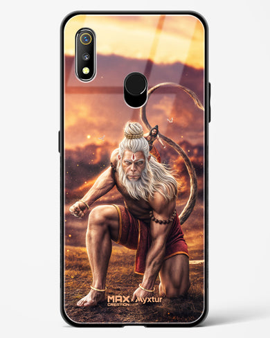 Hanuman Bajrangbali [MaxCreation] Glass Case Phone Cover (Realme)