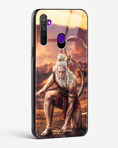 Hanuman Bajrangbali [MaxCreation] Glass Case Phone Cover (Realme)