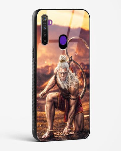 Hanuman Bajrangbali [MaxCreation] Glass Case Phone Cover (Realme)