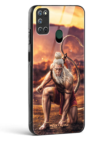 Hanuman Bajrangbali [MaxCreation] Glass Case Phone Cover (Realme)