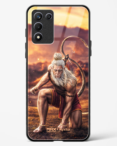 Hanuman Bajrangbali [MaxCreation] Glass Case Phone Cover (Realme)