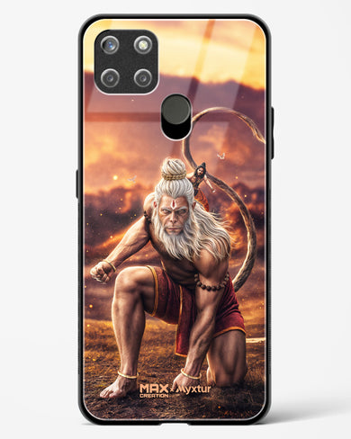 Hanuman Bajrangbali [MaxCreation] Glass Case Phone Cover (Realme)