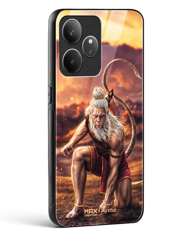 Hanuman Bajrangbali [MaxCreation] Glass Case Phone Cover (Realme)
