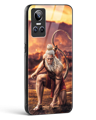 Hanuman Bajrangbali [MaxCreation] Glass Case Phone Cover (Realme)