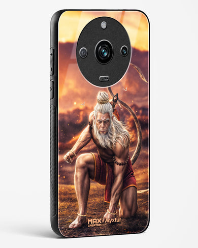 Hanuman Bajrangbali [MaxCreation] Glass Case Phone Cover (Realme)