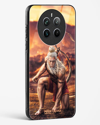 Hanuman Bajrangbali [MaxCreation] Glass Case Phone Cover (Realme)