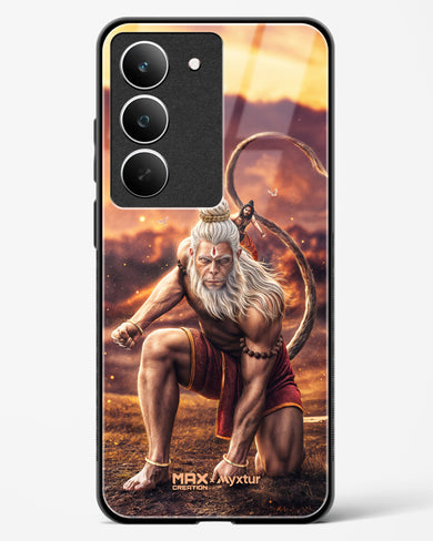 Hanuman Bajrangbali [MaxCreation] Glass Case Phone Cover (Realme)