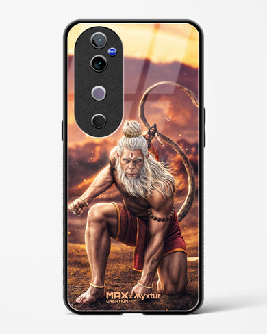 Hanuman Bajrangbali [MaxCreation] Glass Case Phone Cover (Vivo)