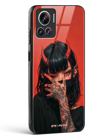 Inked Temptress [RTK] Glass Case Phone Cover (Motorola)