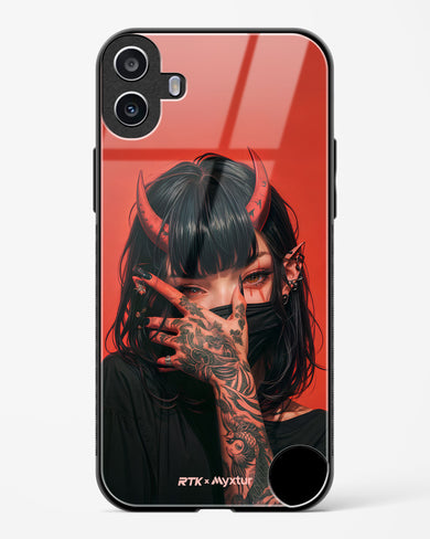 Inked Temptress [RTK] Glass Case Phone Cover (Nothing)