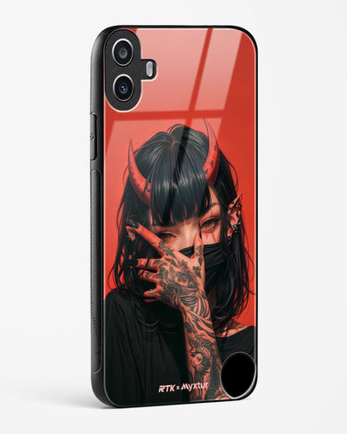 Inked Temptress [RTK] Glass Case Phone Cover (Nothing)