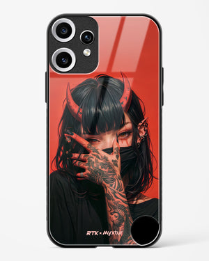 Inked Temptress [RTK] Glass Case Phone Cover (Nothing)