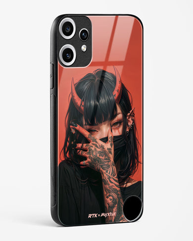 Inked Temptress [RTK] Glass Case Phone Cover (Nothing)