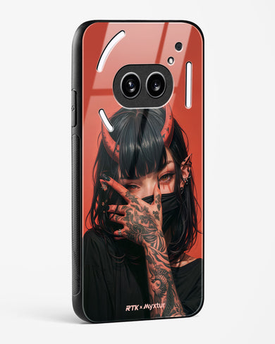 Inked Temptress [RTK] Glass Case Phone Cover (Nothing)
