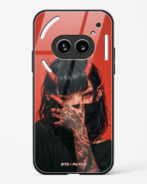 Inked Temptress [RTK] Glass Case Phone Cover (Nothing)
