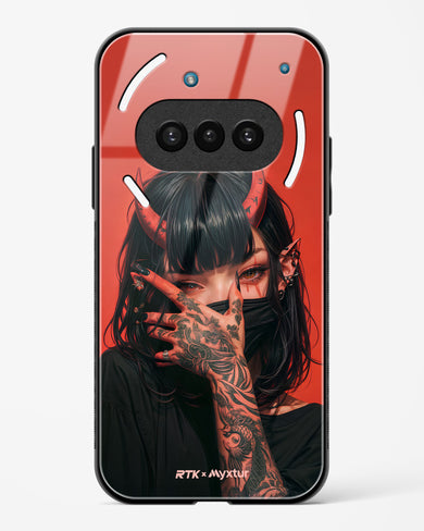 Inked Temptress [RTK] Glass Case Phone Cover (Nothing)
