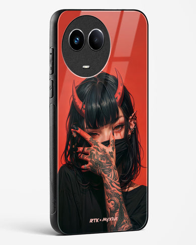 Inked Temptress [RTK] Glass Case Phone Cover (Realme)