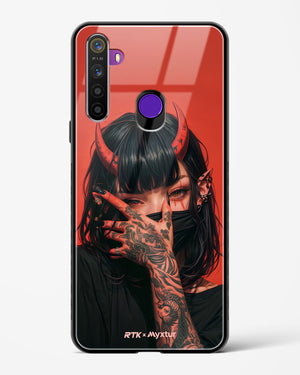 Inked Temptress [RTK] Glass Case Phone Cover (Realme)