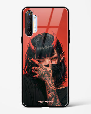 Inked Temptress [RTK] Glass Case Phone Cover (Realme)