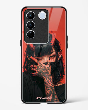 Inked Temptress [RTK] Glass Case Phone Cover (Vivo)