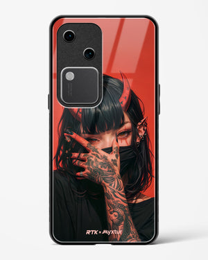 Inked Temptress [RTK] Glass Case Phone Cover (Vivo)