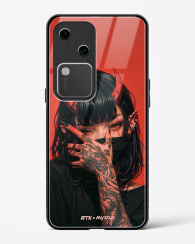 Inked Temptress [RTK] Glass Case Phone Cover (Vivo)
