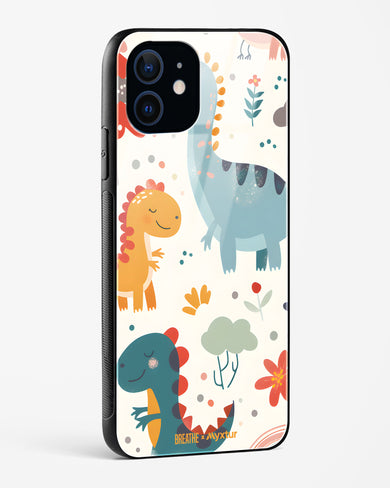 Jurassic Joy [BREATHE] Glass Case Phone Cover (Apple)