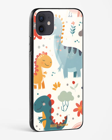 Jurassic Joy [BREATHE] Glass Case Phone Cover (Apple)