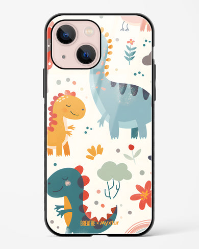 Jurassic Joy [BREATHE] Glass Case Phone Cover (Apple)