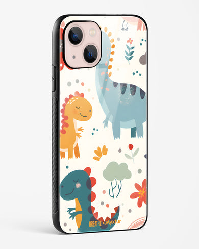 Jurassic Joy [BREATHE] Glass Case Phone Cover (Apple)