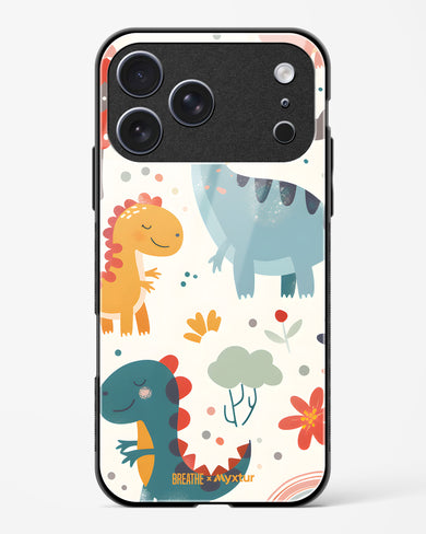 Jurassic Joy [BREATHE] Glass Case Phone Cover (Apple)