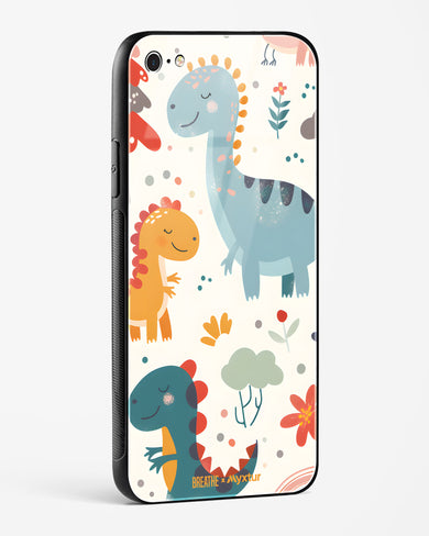 Jurassic Joy [BREATHE] Glass Case Phone Cover (Apple)