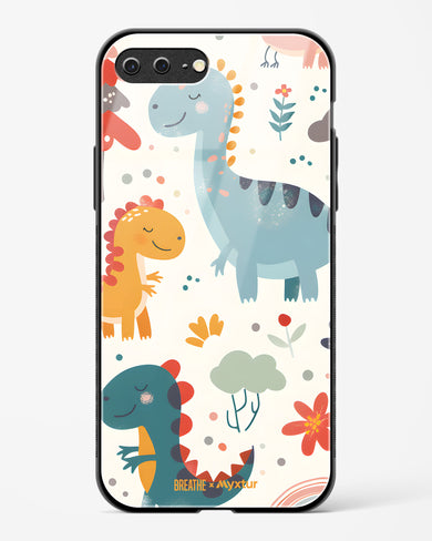 Jurassic Joy [BREATHE] Glass Case Phone Cover (Apple)