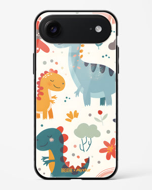 Jurassic Joy [BREATHE] Glass Case Phone Cover (Apple)