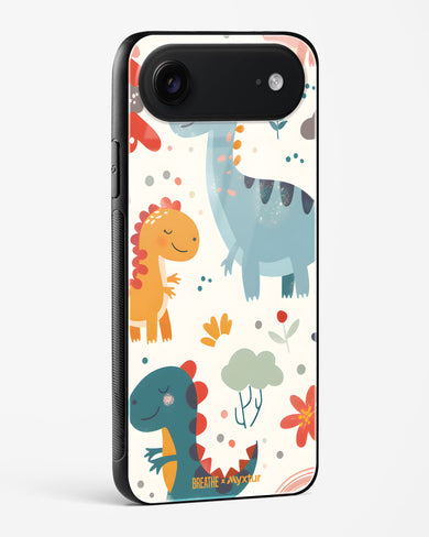 Jurassic Joy [BREATHE] Glass Case Phone Cover (Apple)