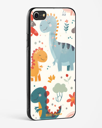 Jurassic Joy [BREATHE] Glass Case Phone Cover (Apple)