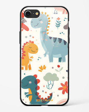 Jurassic Joy [BREATHE] Glass Case Phone Cover (Apple)