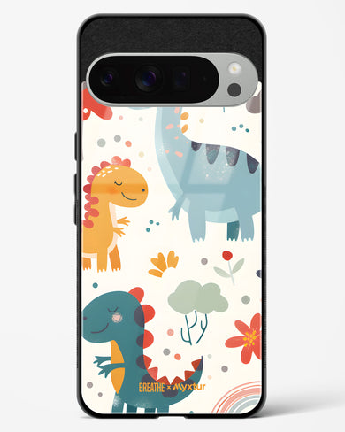 Jurassic Joy [BREATHE] Glass Case Phone Cover (Google)
