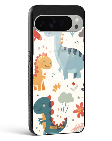 Jurassic Joy [BREATHE] Glass Case Phone Cover (Google)