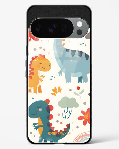 Jurassic Joy [BREATHE] Glass Case Phone Cover (Google)