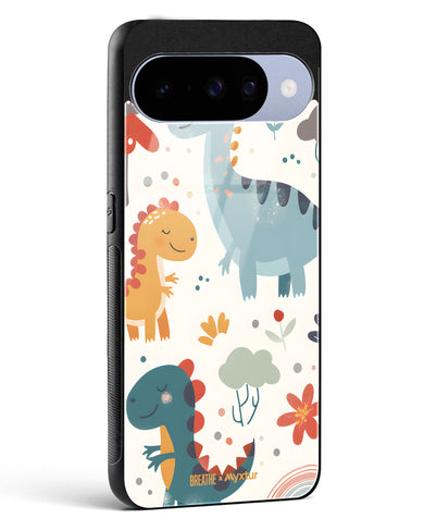 Jurassic Joy [BREATHE] Glass Case Phone Cover (Google)